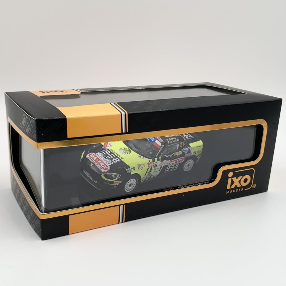 中古】開封 ixo イクソ 1/43 フィアット アバルト 124 RGT 2019