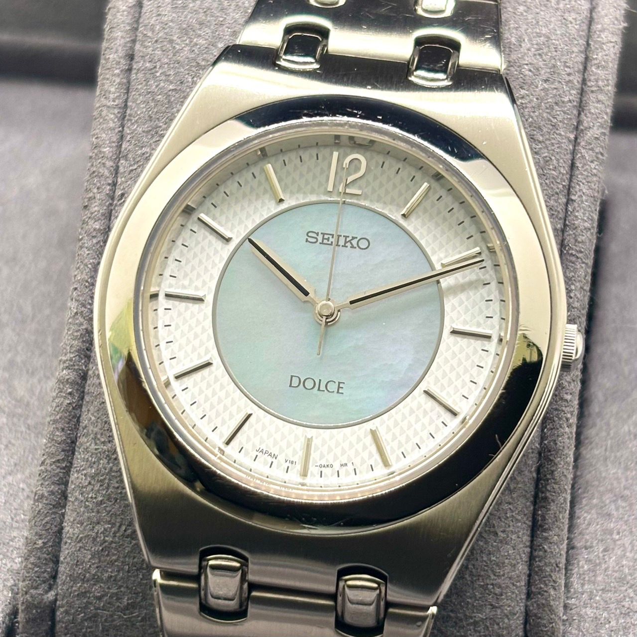 美品/クリーニング済】 SEIKO DOLCE セイコー ドルチェ V181