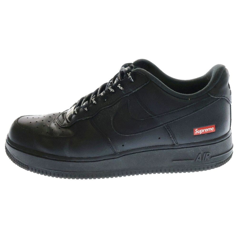 NIKE ナイキ ×SUPREME AIR FORCE 1 LOW シュプリーム エアフォース1 ローカットスニーカー ブラック US8.5|26.5cm CU9225-001
