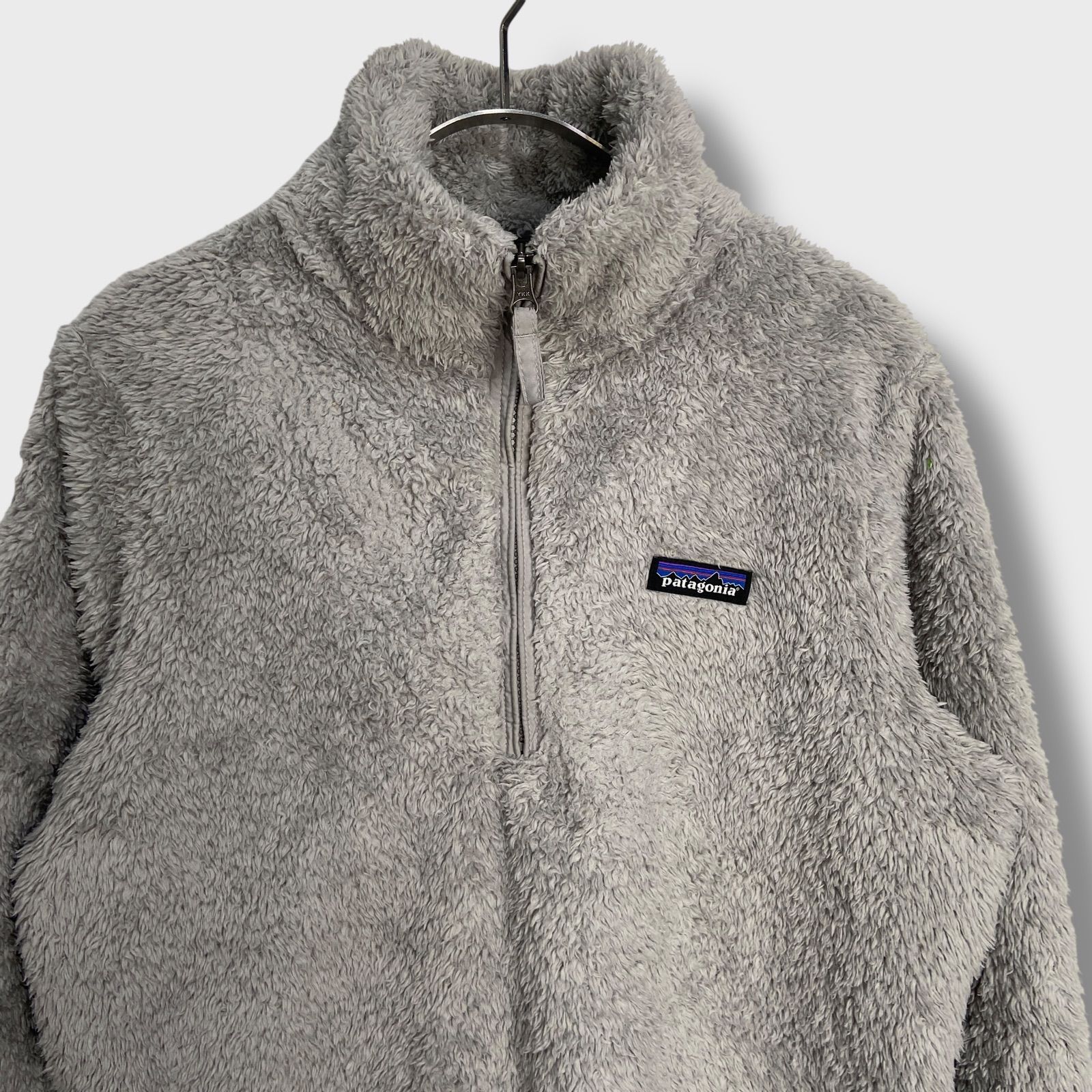 patagonia☆パタゴニア☆ボアジャケット☆ハーフジップ☆M☆グレー 