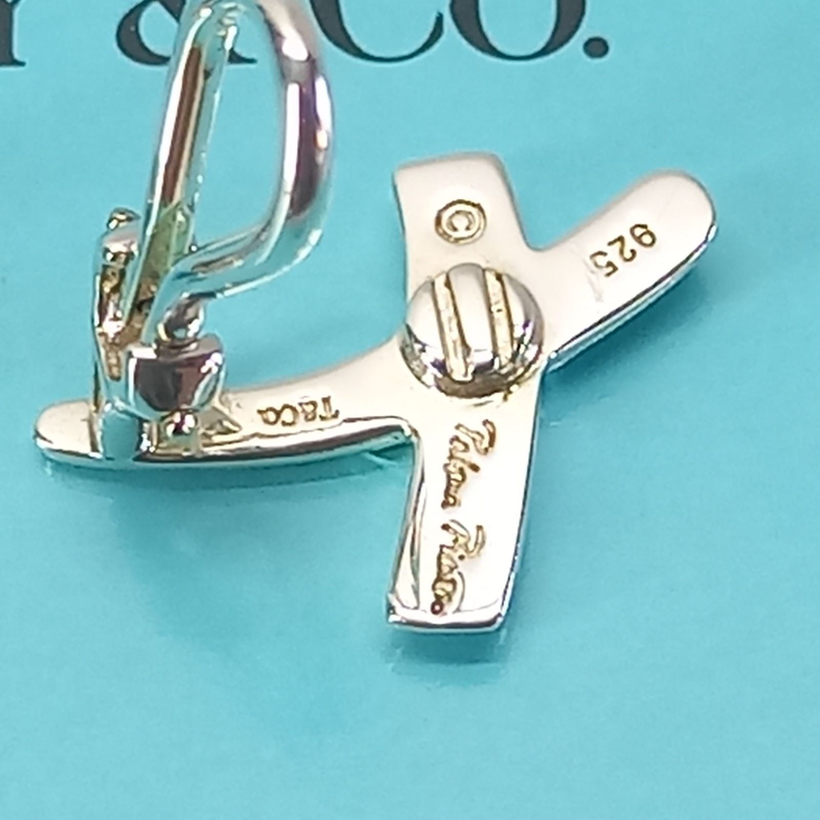 c229 ティファニー　パロマ・ピカソ　ラブ&キス　ブローチ　シルバー　925 TIFFANY&Co. ティファニー パロマピカソ キス ブローチ/Sv925