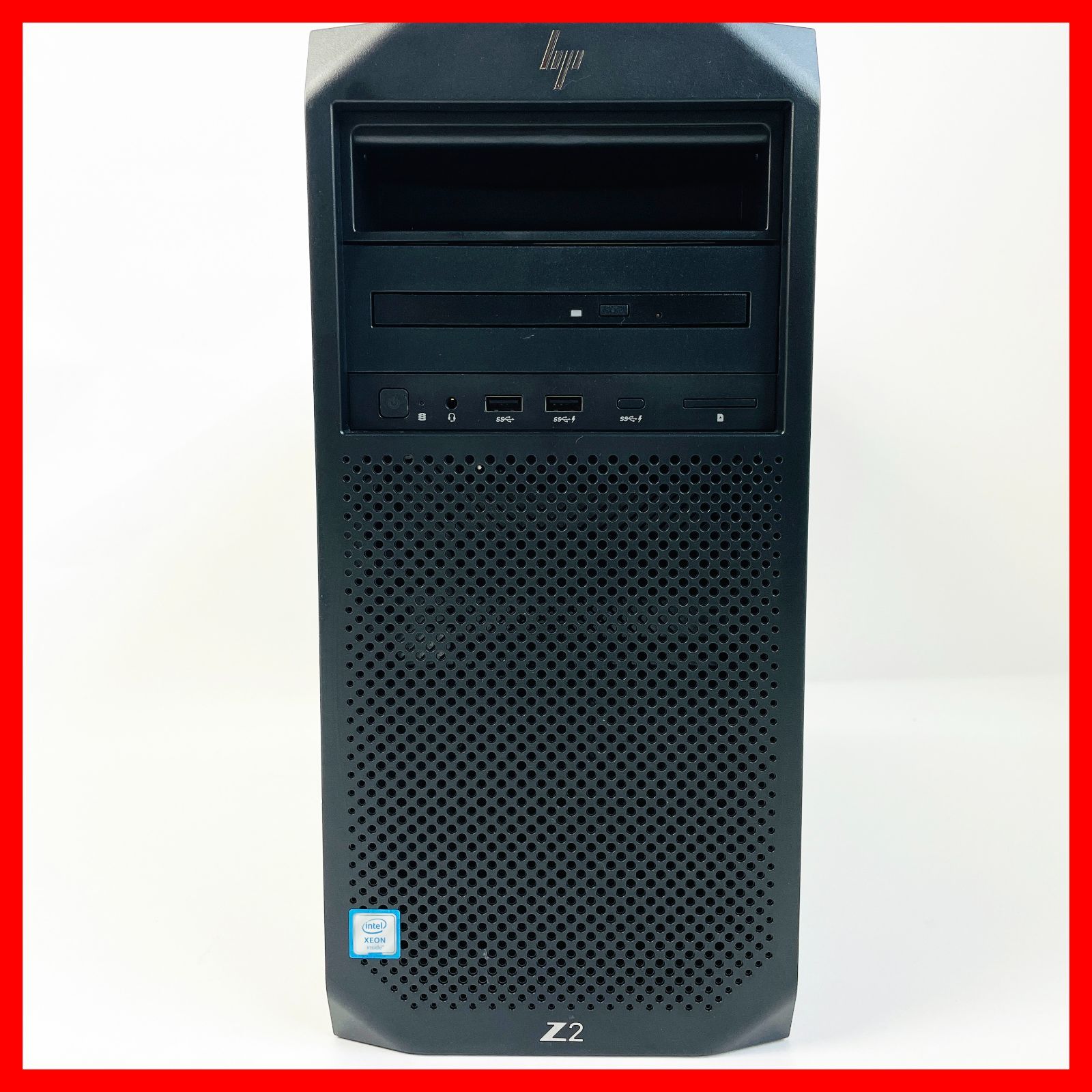 HP Z2 Tower G4 Workstation NVIDIA Quadro P2200搭載 Xeon ワークステーション デスクトップパソコン Xeon E-2274G メモリ32GB SSD1TB Windows 11 ProPO1748 _094