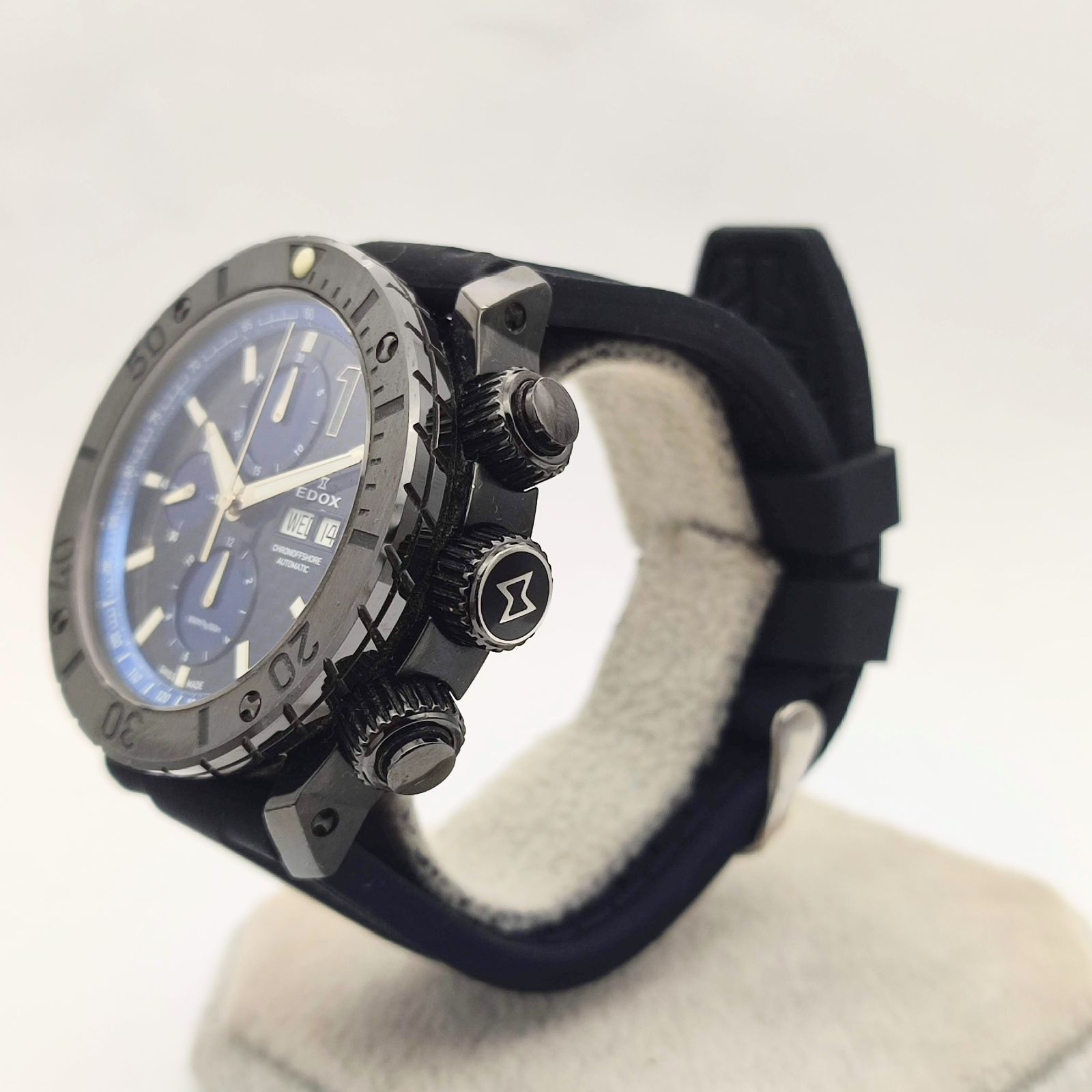 美品】EDOX エドックス クロノオフショア クラス１ 01114 自動巻き 