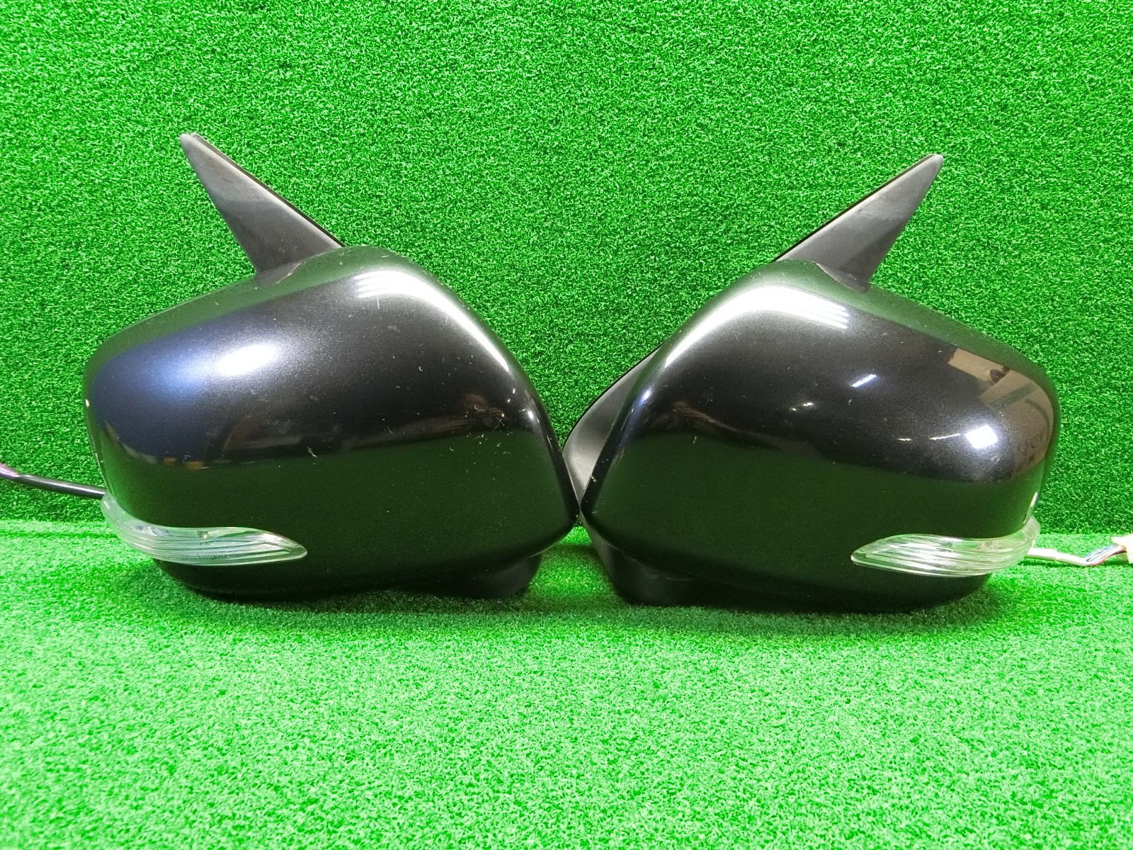 K8570 ミラココア L675S 後期 ドアミラー サイドミラー 左右セット 8配線 X07
