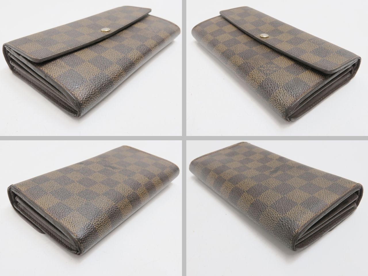 ルイヴィトン　ダミエエベヌ　ポルトフォイユ・サラ　長財布　N61734　LOUIS VUITTON　18688109