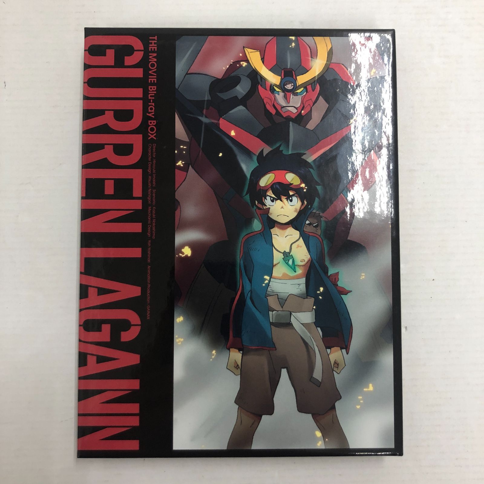 02m1699 劇場版 天元突破グレンラガン THE MOVIE Blu-ray BOX 完全生産限定版 ブルーレイ 現状品 中古品