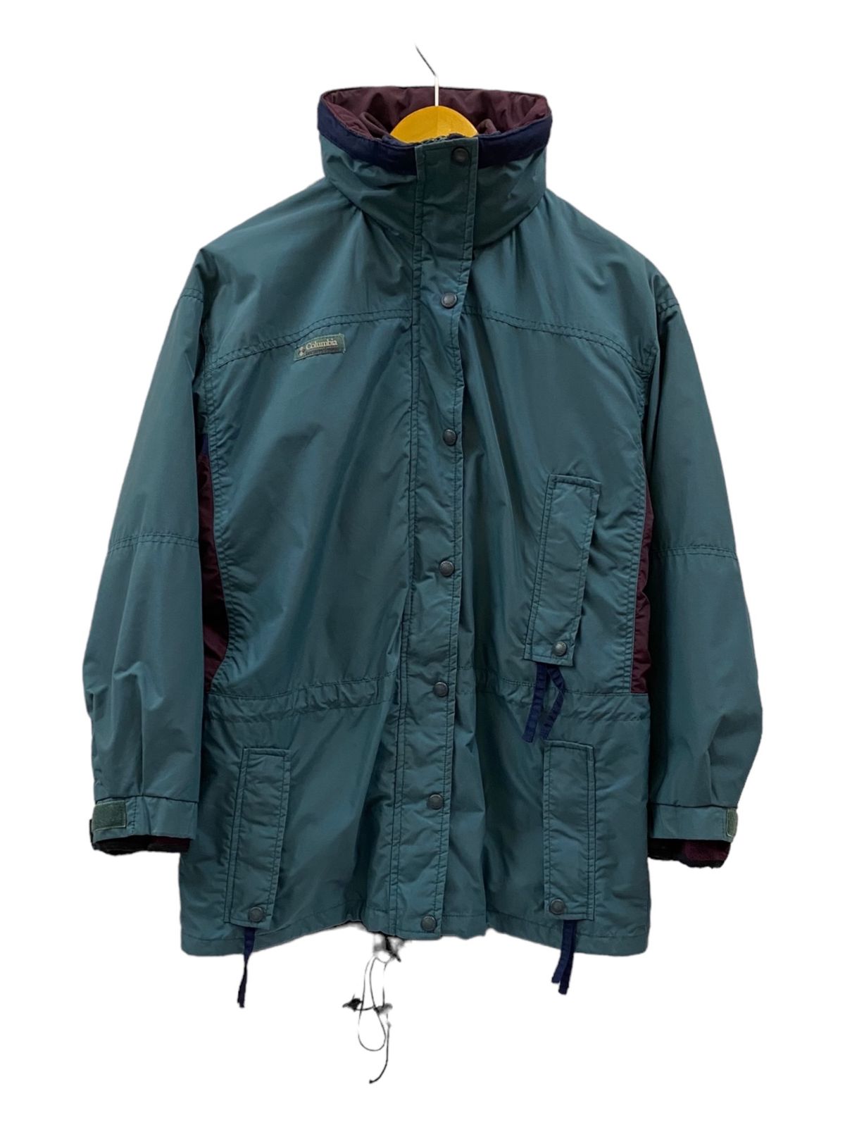 Columbia (コロンビア) 90s 3WAY フリースライナー付き Longs Peak ナイロンジャケット ブルーグリーン SL5590 アウトドア 古着/078 Columbia (コロンビア) 90s 3WAY フリースライナー付き Longs