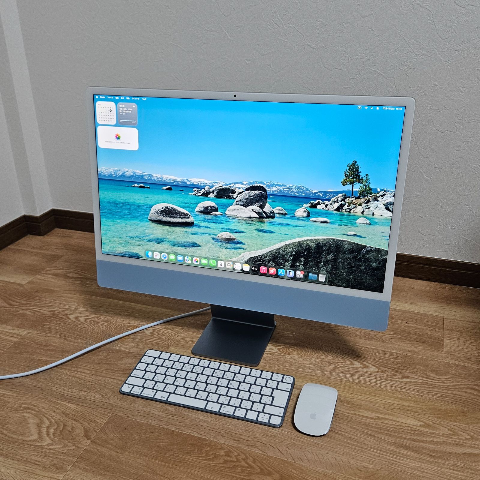 iMac 24インチ M1 2021 ブルー 8GB 256GB Apple iMac 24インチ M1 8GB