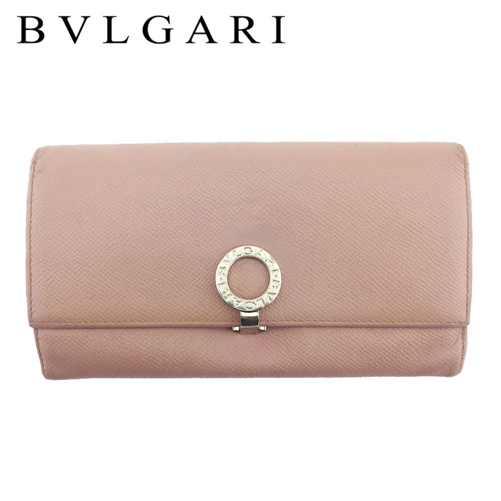 ブルガリ BVLGARI 長財布 ブルガリブルガリ ピンク レディース