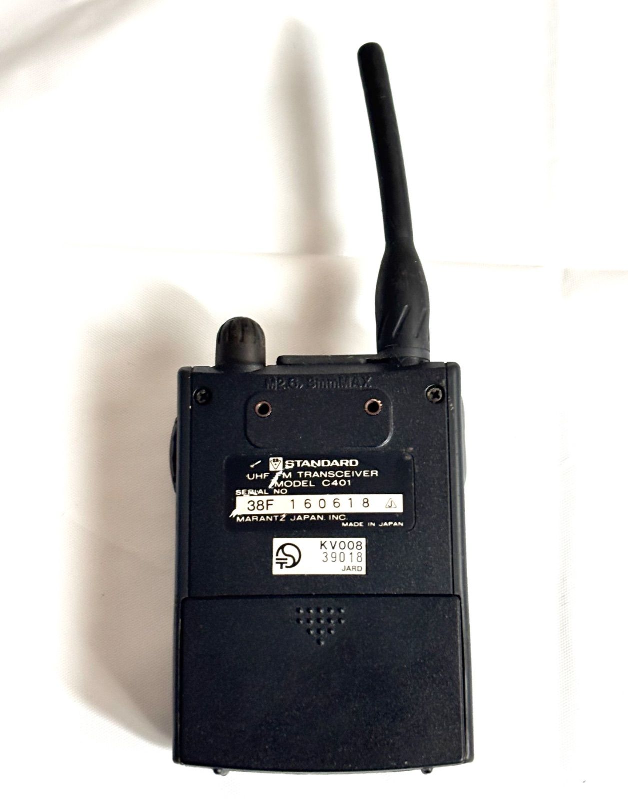 ☆ STANDARD ☆ C401 トランシーバー UHF アンテナあり ハンディー