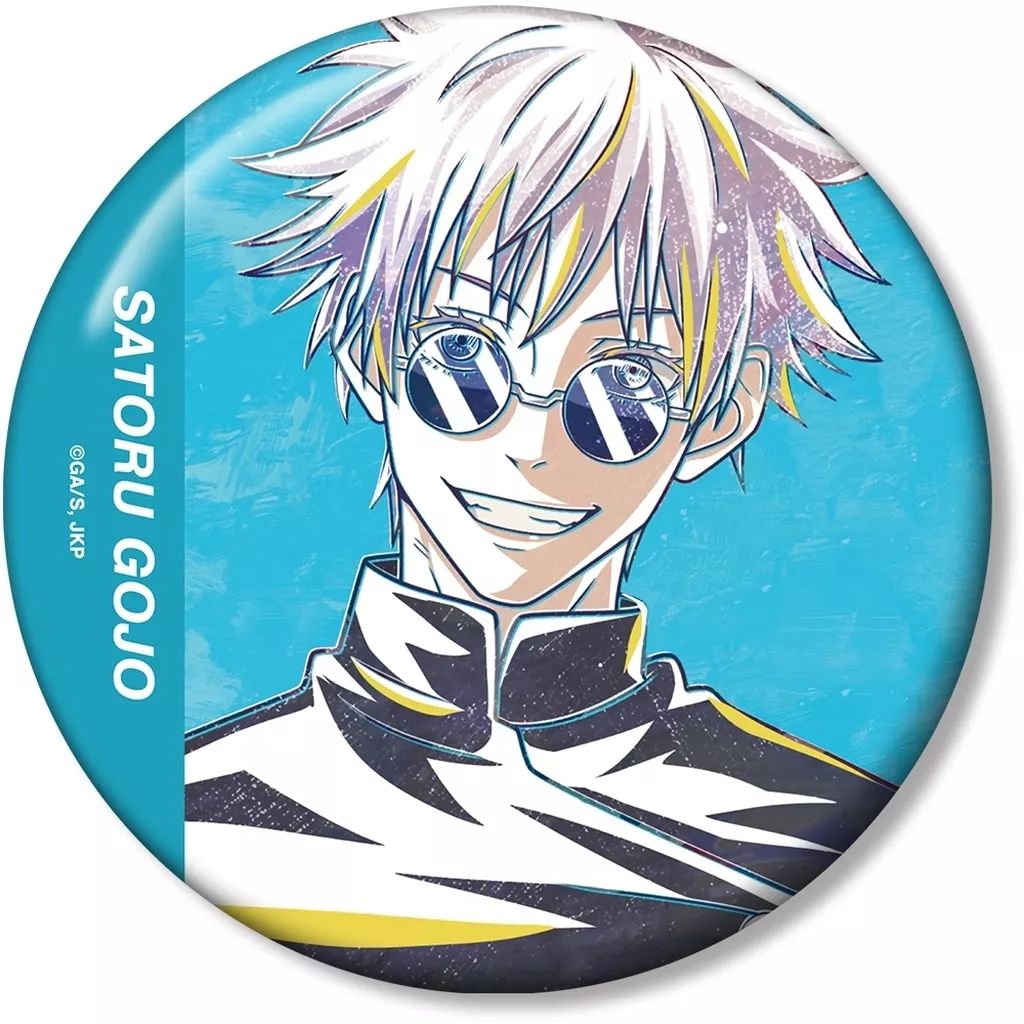 中古】バッジ・ビンズ B.五条悟 Ani-Art 第2弾 100mm缶バッジ 「呪術廻