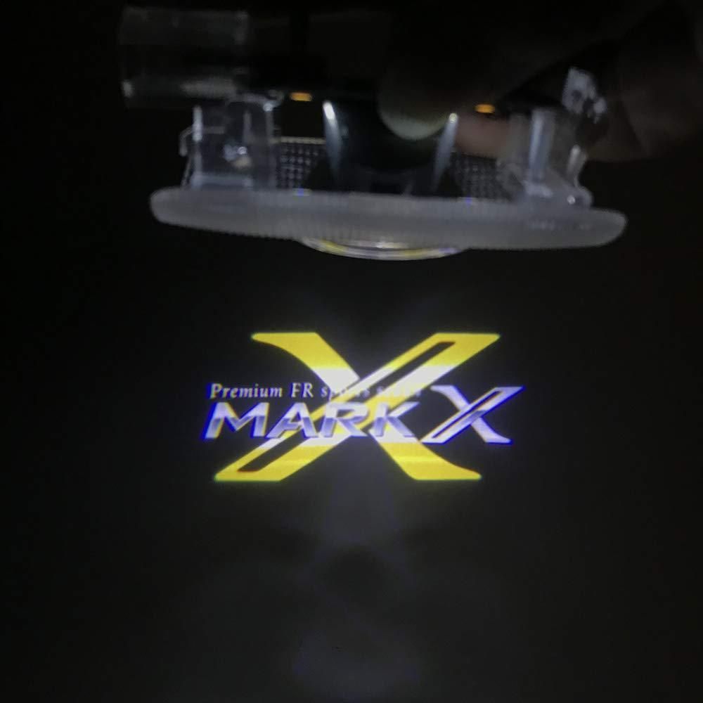 迅速発送】Mark X-yellow Ltsplay カーテシライト ドアウェルカムライト カーテシランプ LEDロゴ投影ゴーストシャドウ 130系トヨタ  マークX 120系 車用ドアランプ カーテシ 角度調整機能付き2個セット for Mark X yel - メルカリ