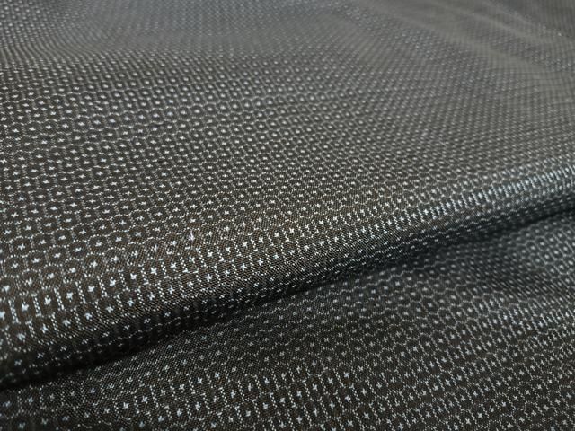  平和屋着物 男性 本場大島紬 アンサンブル 100亀甲 総詰め キングサイズ 正絹 np 着物セット 着物 浴衣