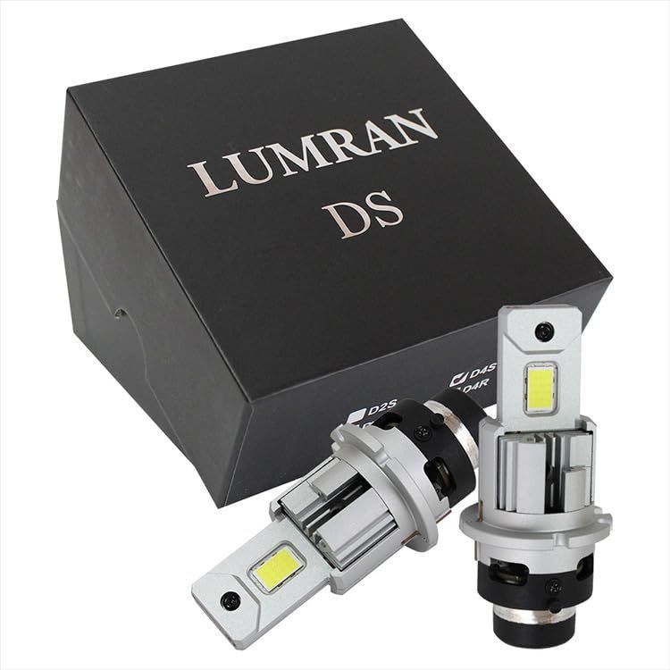 新着商品 HID D4S LED ヘッドライト LED化 LEDヘッドライト 車検対応 12V LEDバルブ LUMRAN 2個セット ヘッドランプ ホワイト 車 カー カスタム 明るい