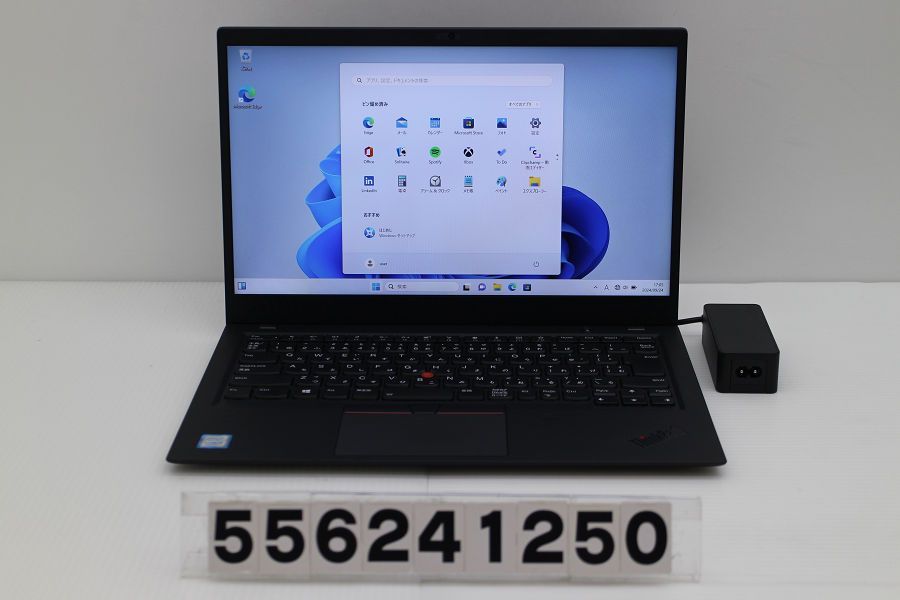 Lenovo ThinkPad X1 Carbon 6th Gen Core i5 8250U 1.6GHz/8GB/256GB(SSD)/14W/FHD(1920x1080)/Win11 【556241250】