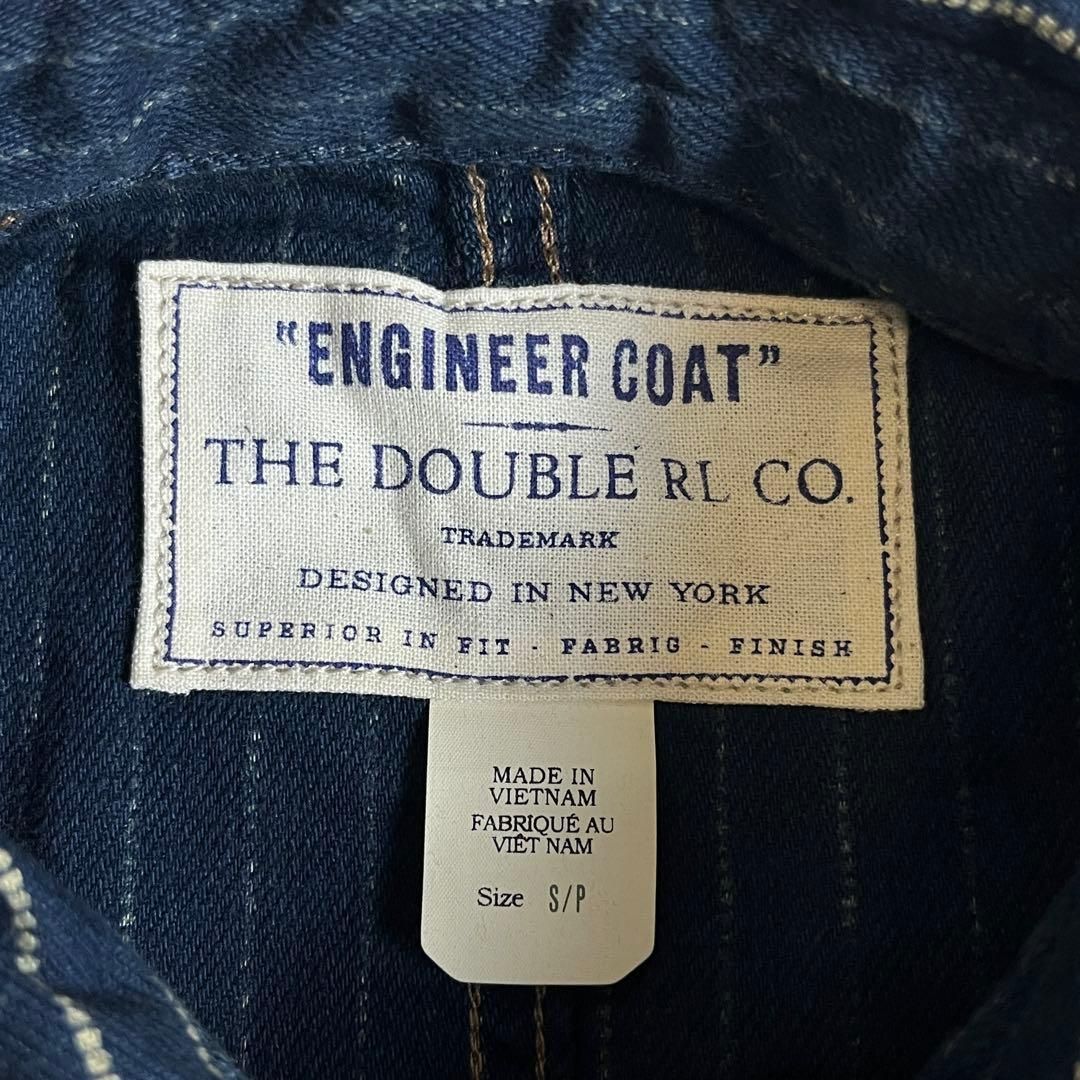 極美品】25ss RRL WABASH ENGINEER COAT ストライプ 2000000015972