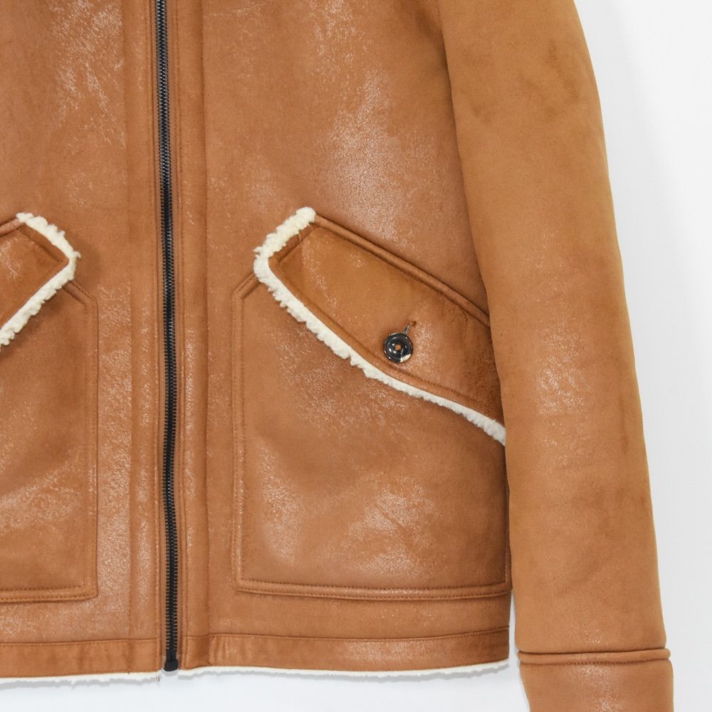 Aランク】ZARA ザラ メンズ M ジャケット ムートンジャケット