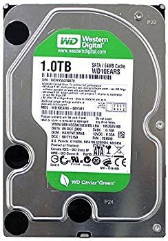 【中古】(非常に良い)wd10ears Western Digital 1tb SATA 64?MB 3.5インチハードドライブ(内部)