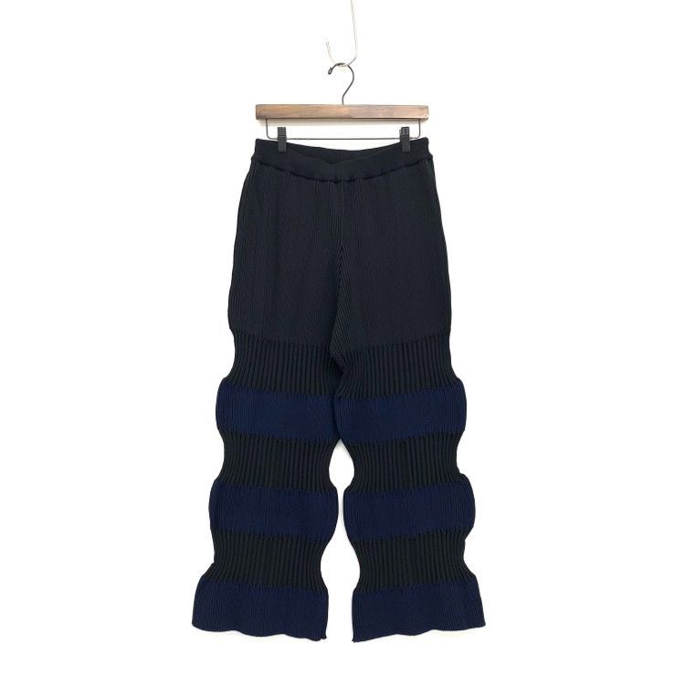 未使用 21AW CFCL シーエフシーエル FLUTED PANTS フル―テッドパンツ