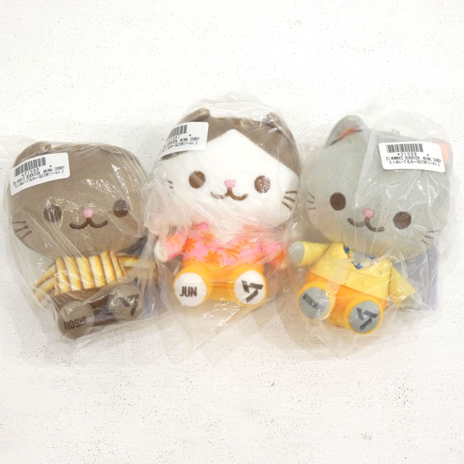 小牧店】SEVENTEEN ANIMAL COORDY ミニぬいぐるみ ～SECTOR17