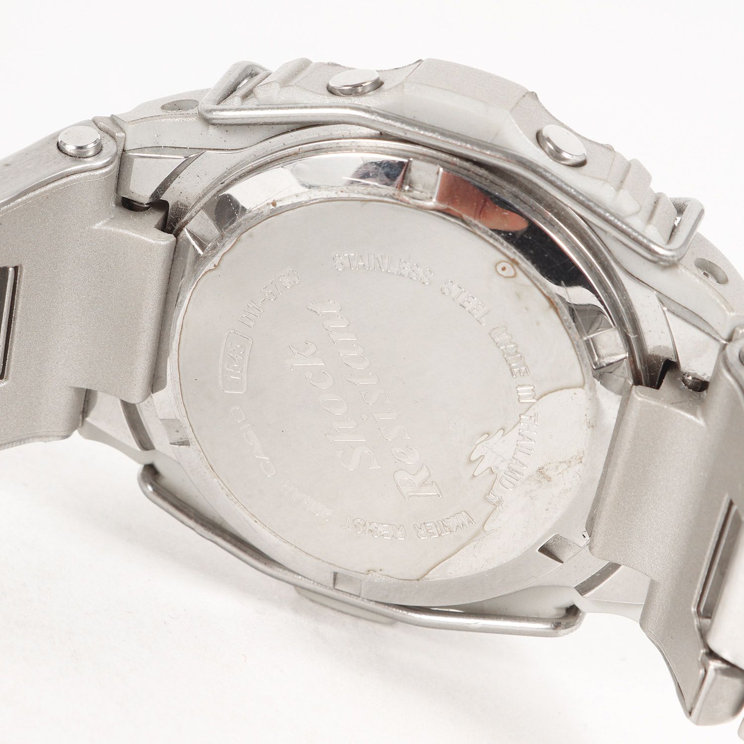 CASIO G-SHOCK DW-5700D-8JF フルメタルスティング 傑作モノ×音楽の意外な関係】Gショック初の丸型DW-5700は通称