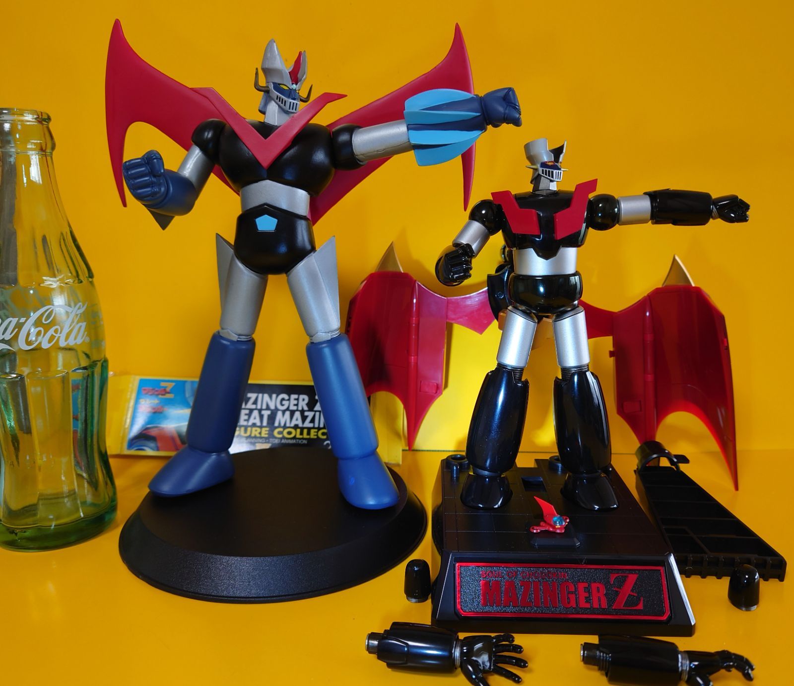 オマケ付】超合金マジンガーZ と グレートマジンガーフィギュア