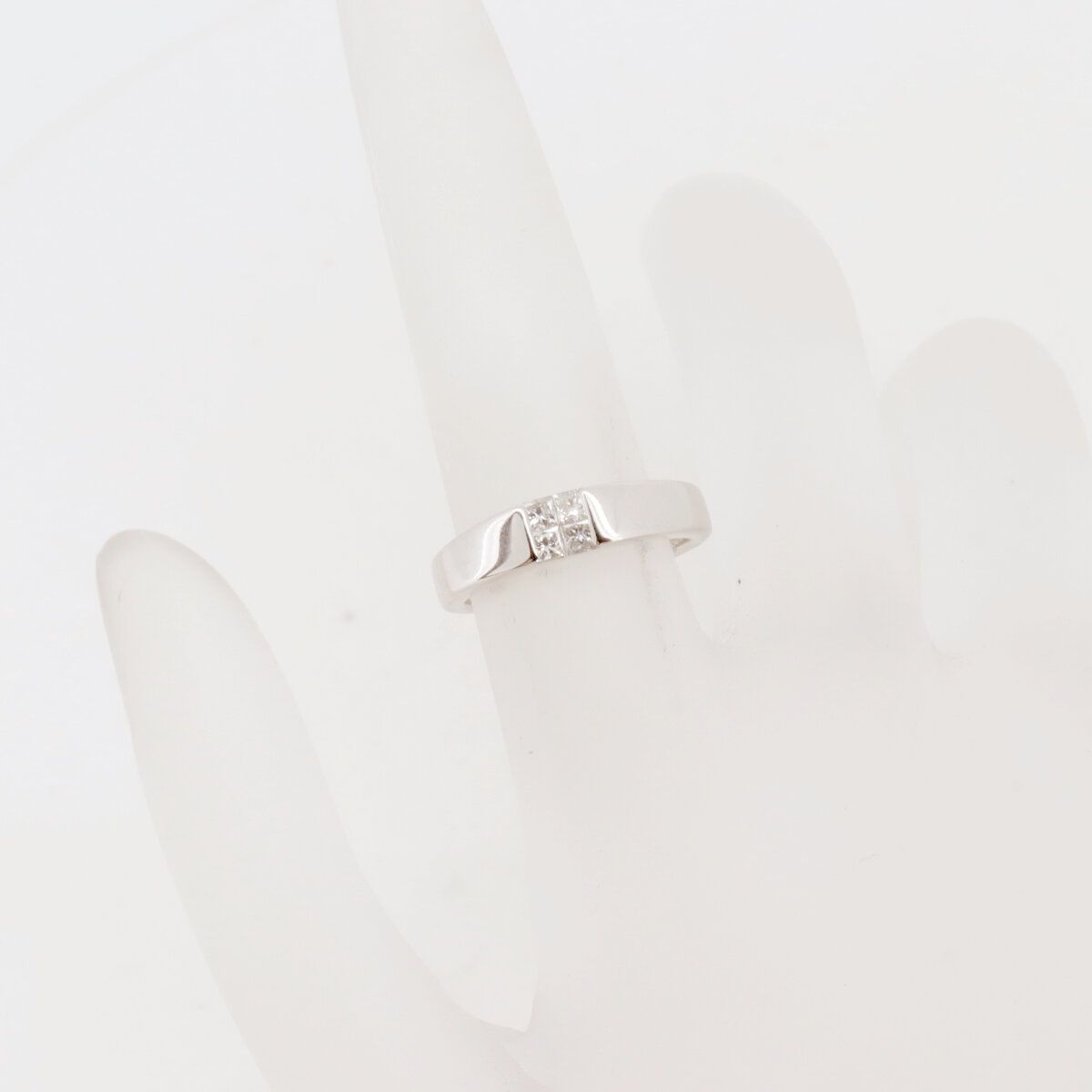 ヴァンドーム青山 ダイヤモンド リング 指輪 0.20ct 7.5号 Pt900  