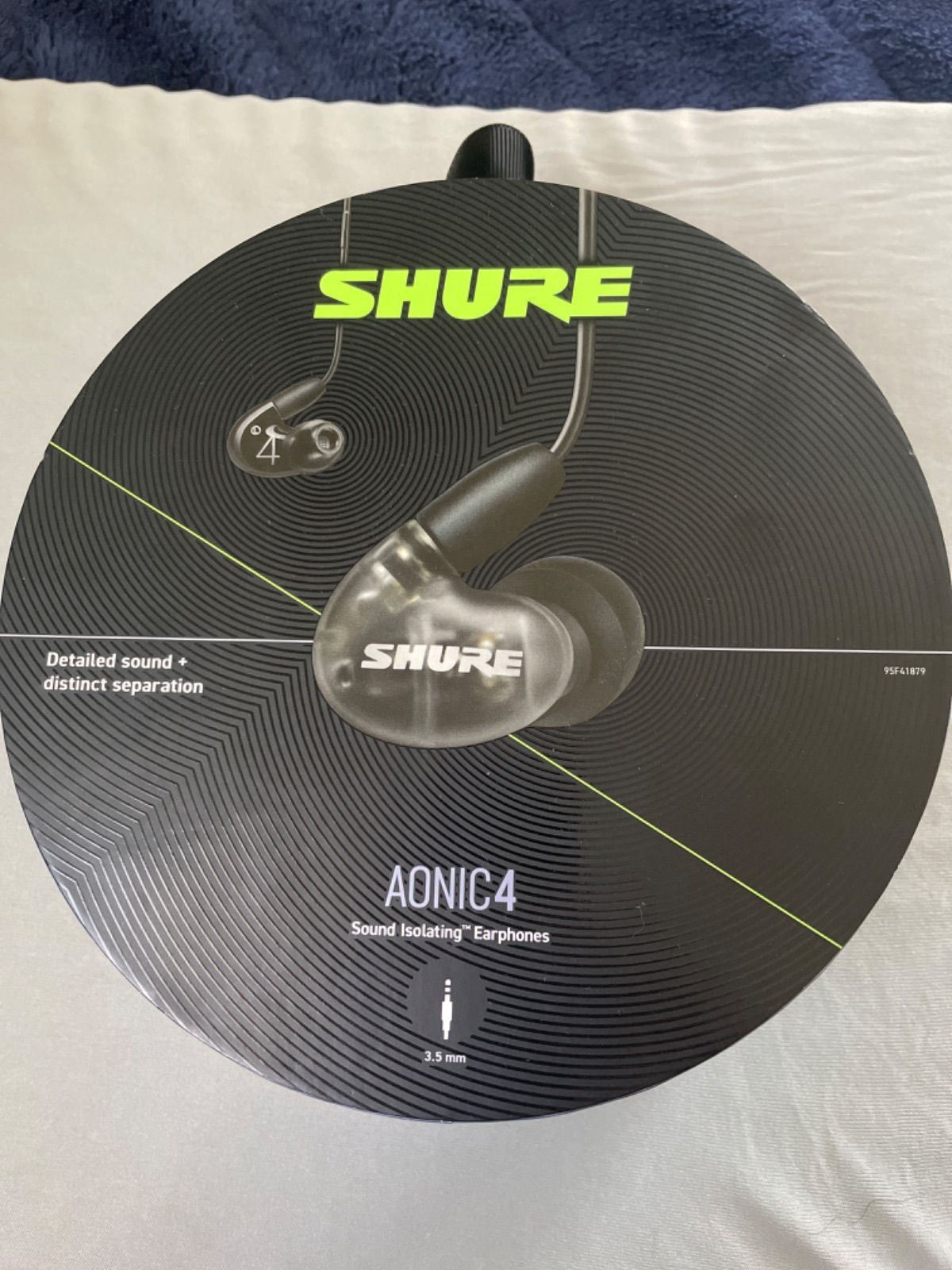 安い割引 SHURE AONIC AONIC4 ブラック 4 【ありがち。様】SHURE 美品