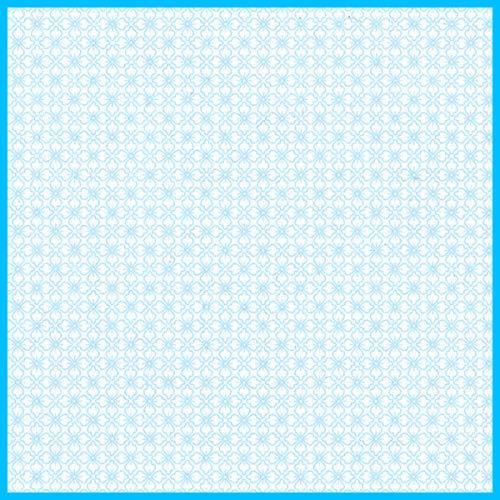 中厚口 ライトブルー地模様