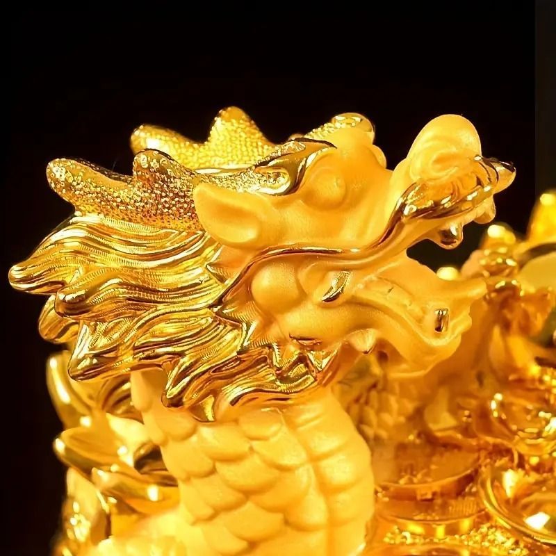 純金 999 他 ドラゴン 龍 金 中国 置物 詳細不明 中国 純金999記載