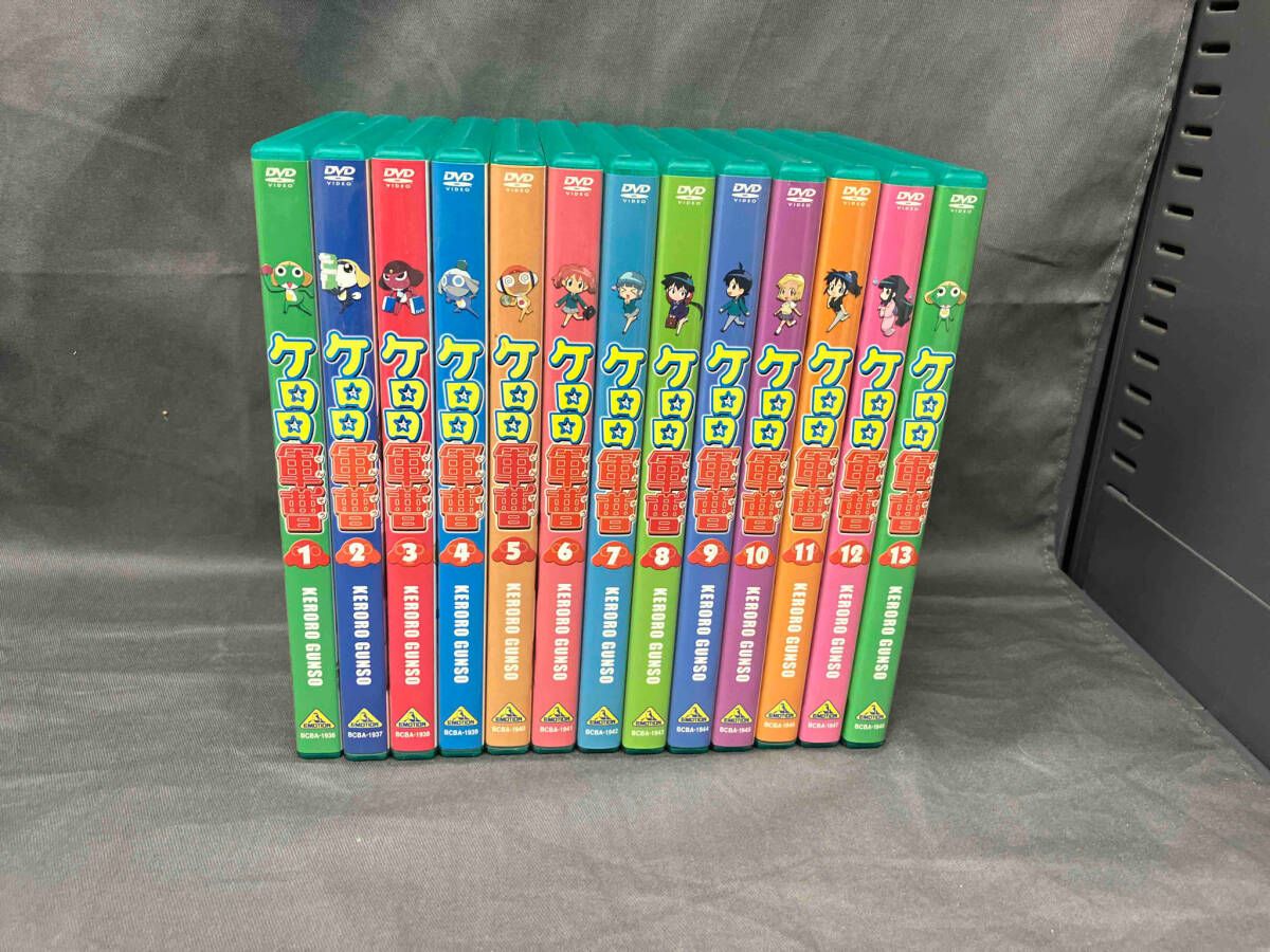 ケロロ軍曹　DVD43枚セット　ジャンク＊QC DVD 【※※※】[全13巻セット]ケロロ軍曹 1~13 - メルカリ