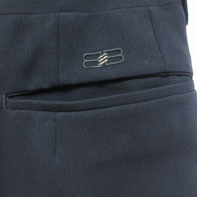 バレンシアガ BALENCIAGA sports パンツ スラックス ブラック 76 M