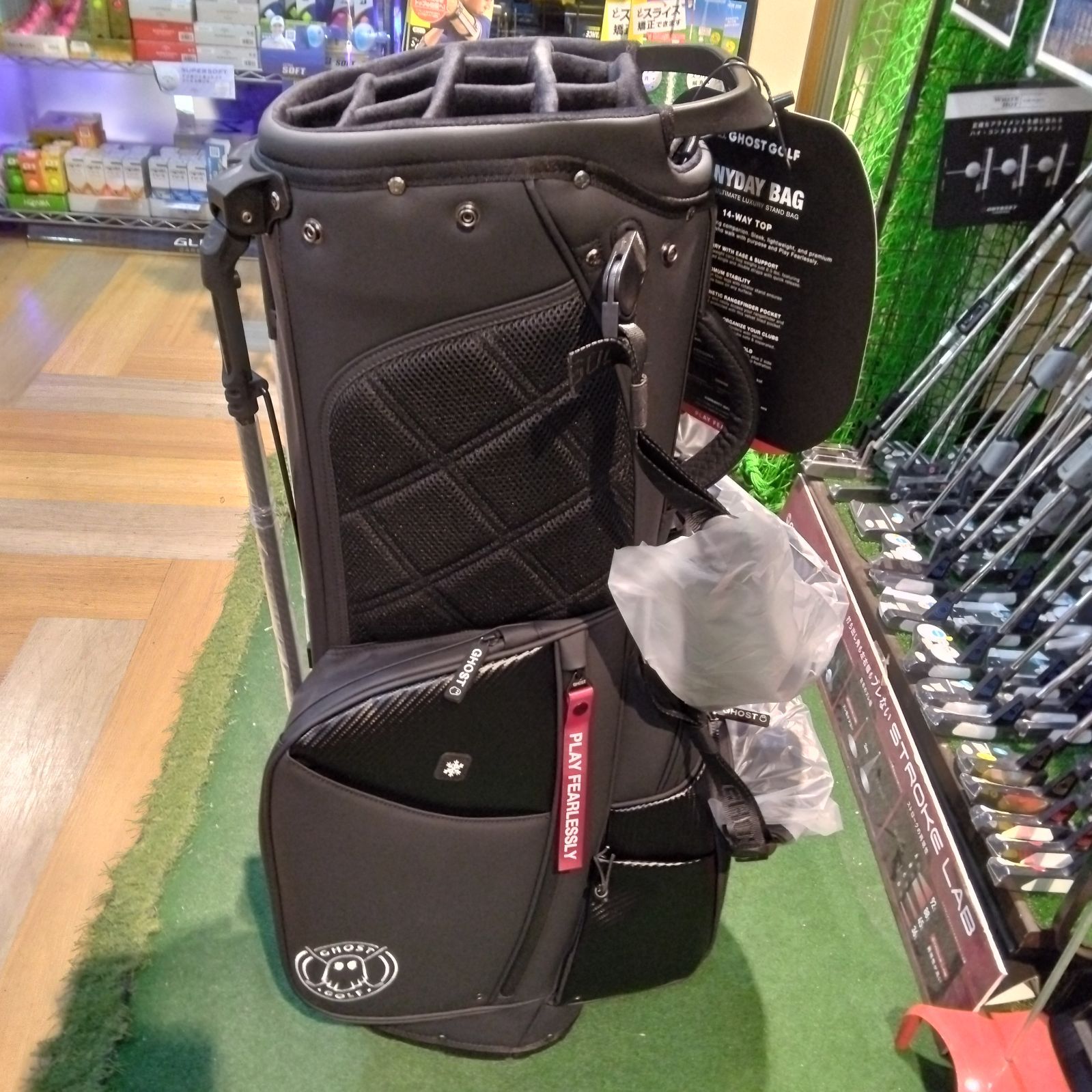 Cb【新品未使用】GHOST GOLF キャディバッグ ANYDAY Ronin 14分割 11 