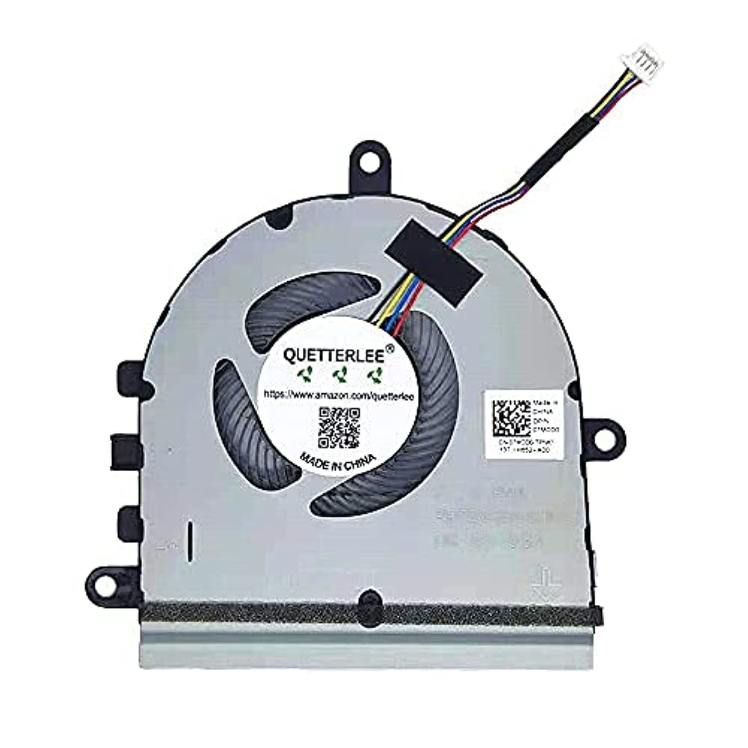 QUETTERLEE 交換用ノートパソコンCPU冷却ファン Dell Inspiron 3533 3583 3593 3585 5593 5594 3501 3505 vostro 3400 3401 3500 2021 3583 3584シリーズ 07MC 