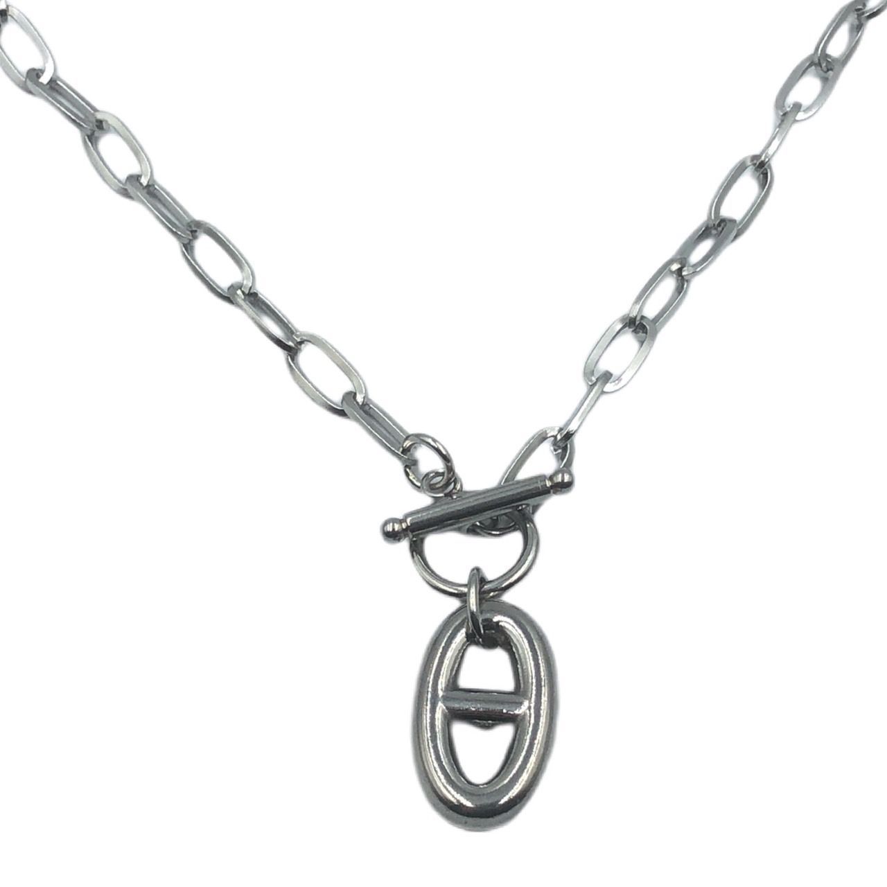 シルバーアクセサリー ネックレス カレッジリング シルバー925