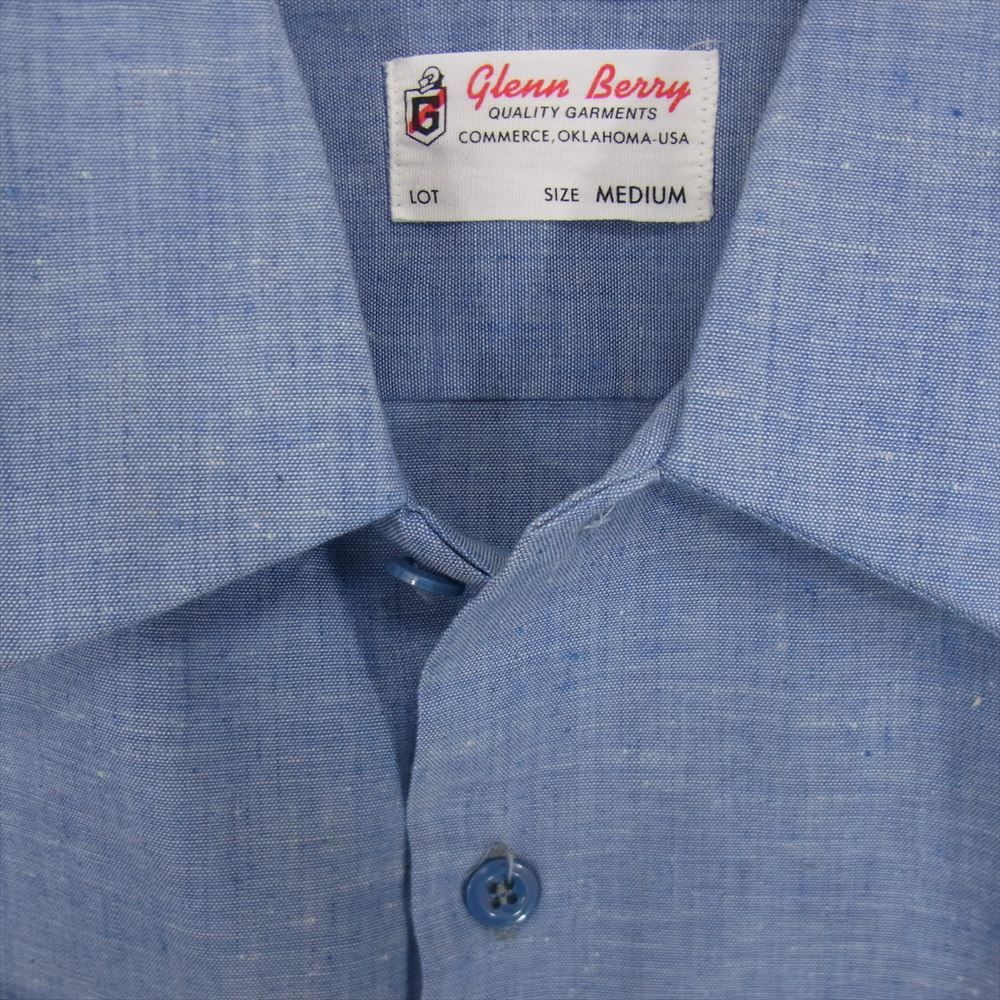 グレンベリー glenn berry 60s 70s ヴィンテージ Chambray Shirts