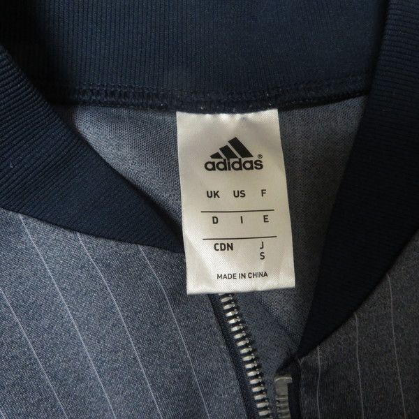 adidas ピンストライプ ジャージ ジャケット ヴィンテージ 古着 レディースS adidas/アディダス 24/7 ピンストライプ