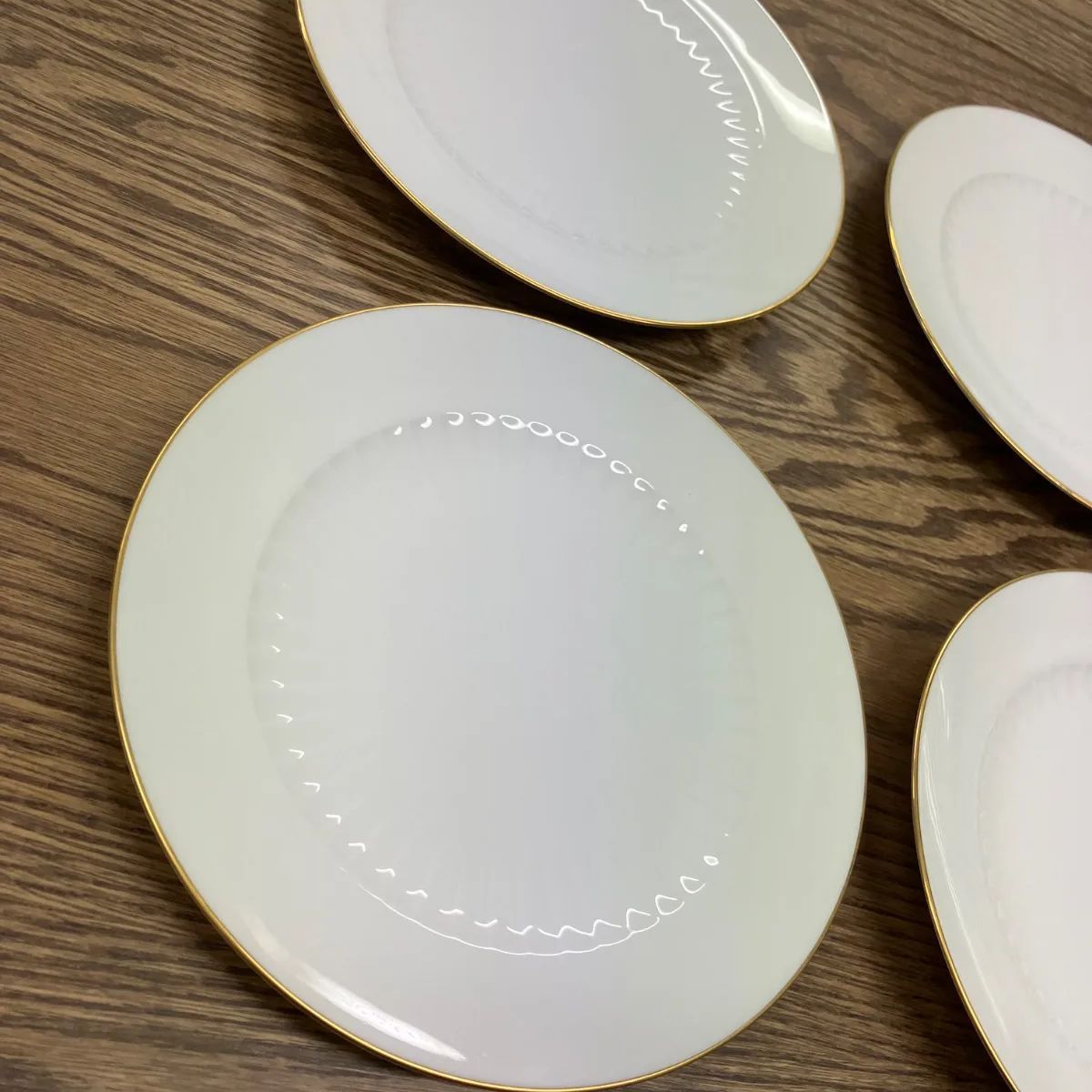 【大倉陶園】ケーキプレート6枚 ☆大倉陶園 皿 プレート 6組セット okura 大倉陶園 ツメ印 プレート（