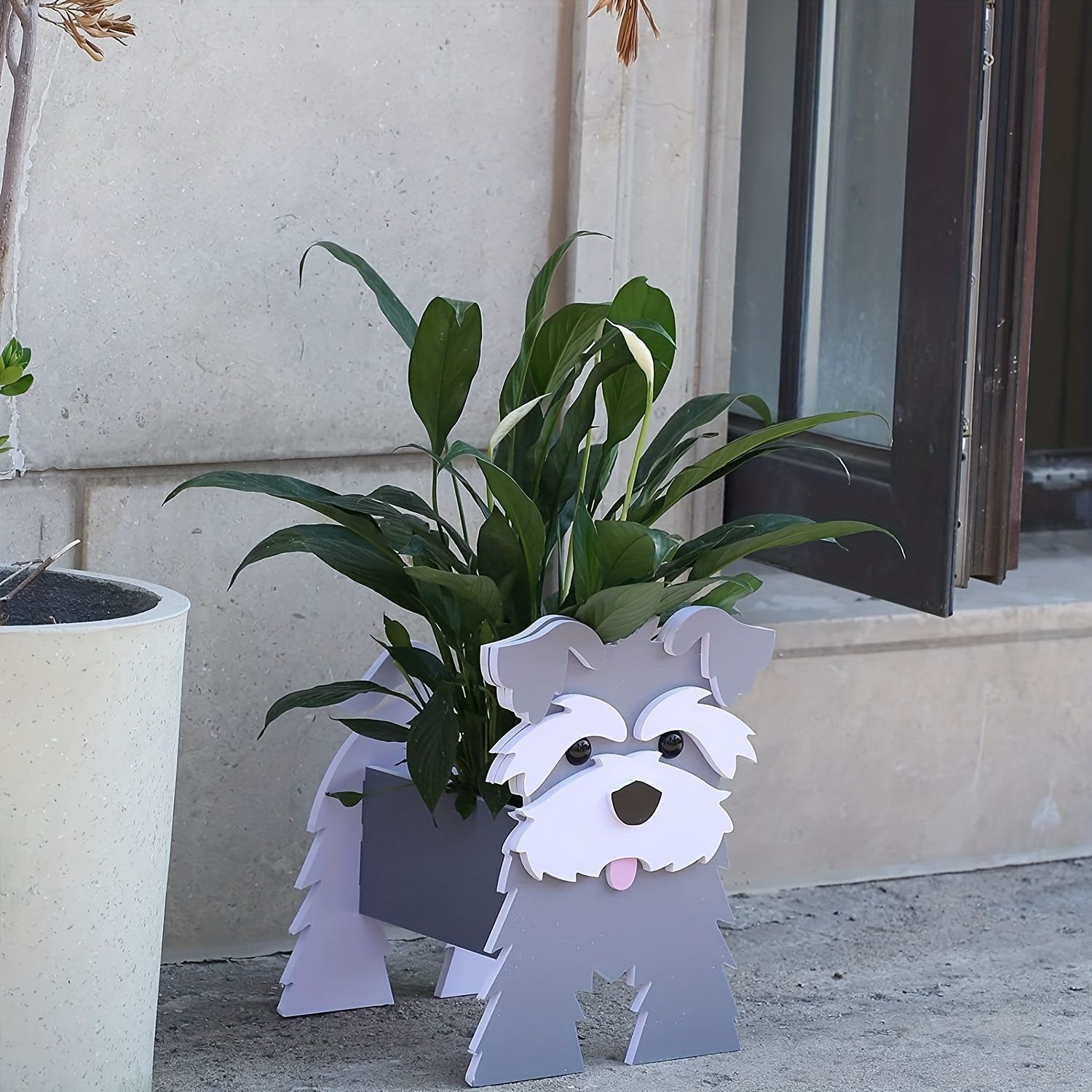 鉢植え 植木鉢 プランター プラントポット フラワーポット イヌ