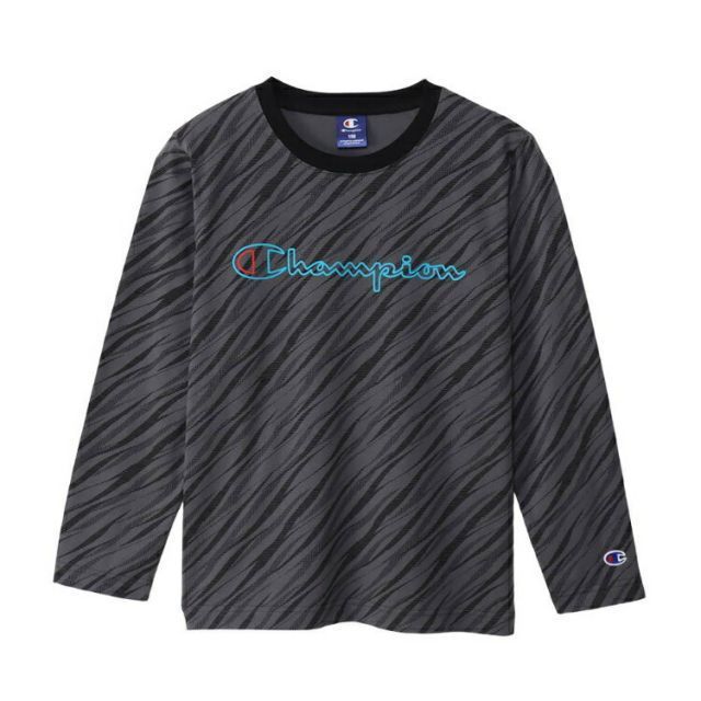 HANES ヘインズ LONG SLEEVE チャコール 150サイズ CK-XS403 80 | スポーツ スポーツウエア ウエア 服 衣類 トップス 長袖 ロングスリーブ Tシャツ ロンT 素材 機能性 天竺素材 コットン シンプル 着心地