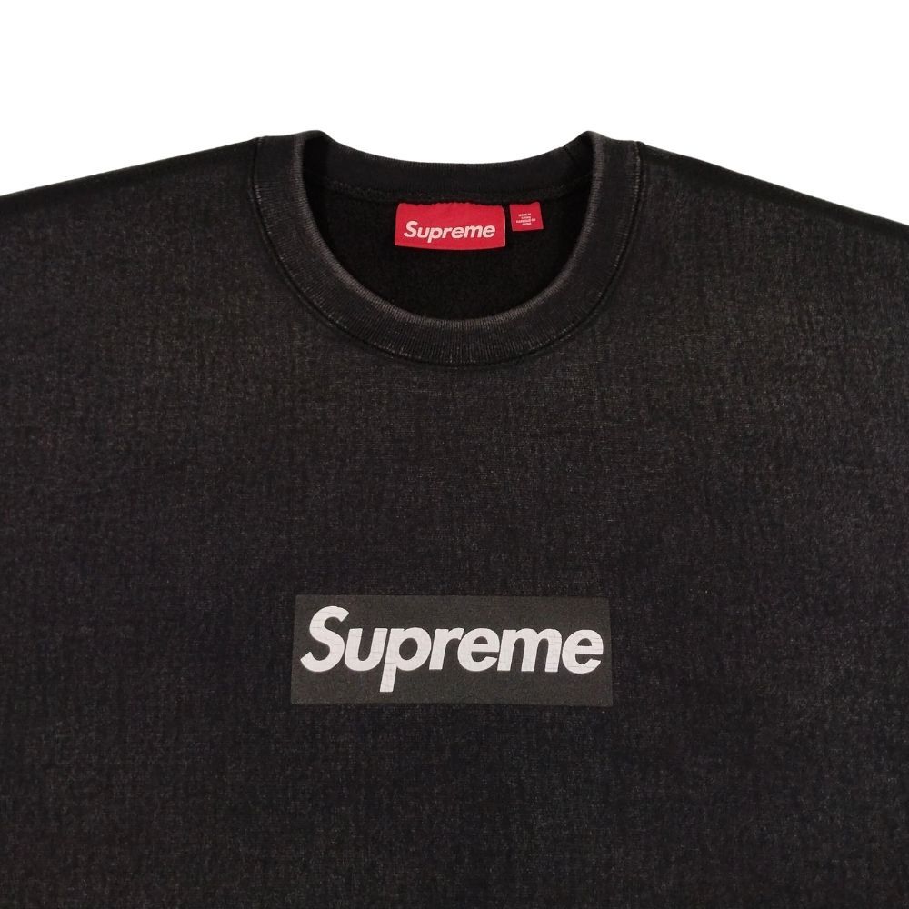 SUPREME シュプリーム 25SS Washed Box Logo Crewneck ウォッシュド  