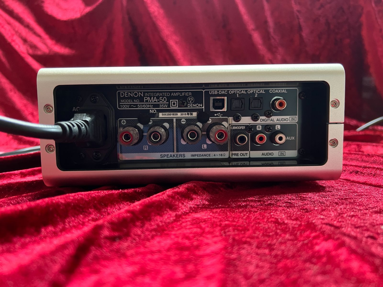 ジャンク品！！】 DENON PMA-50 プリメインアンプ 35W
