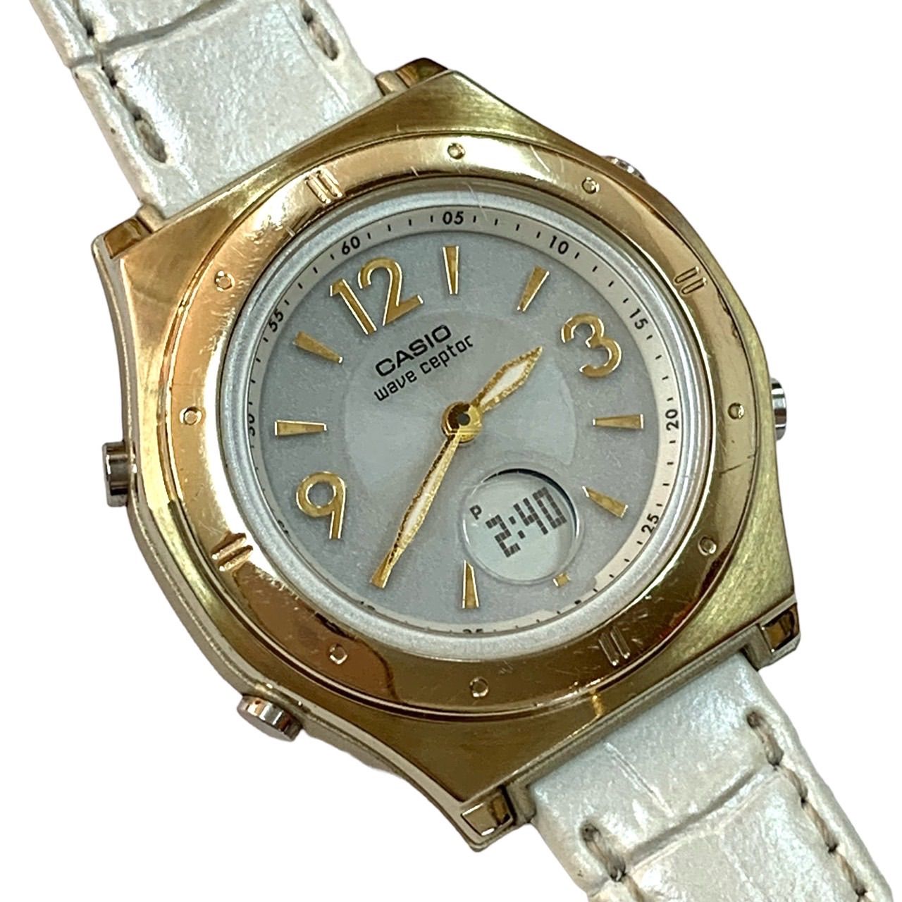 美品⭐️CASIOカシオ】 LWAーM141 CASIO wave ceptor ウェーブセプター 