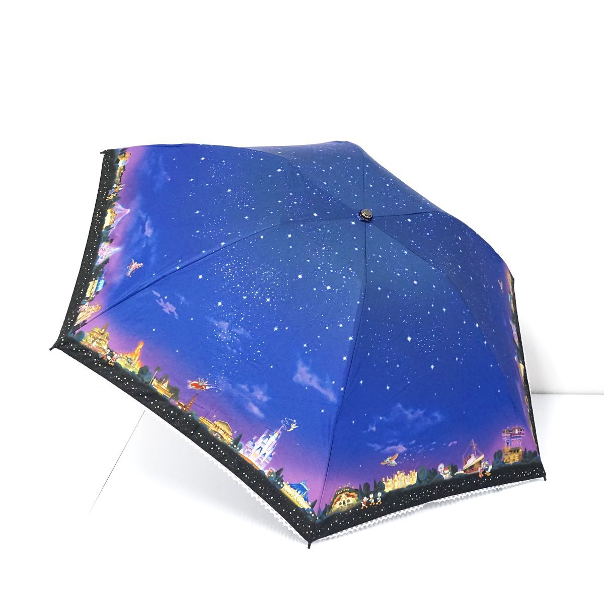 特価店美品　折りたたみ 晴雨兼用日傘 50cm ディズニー 塔の上のラプンツェル 小物