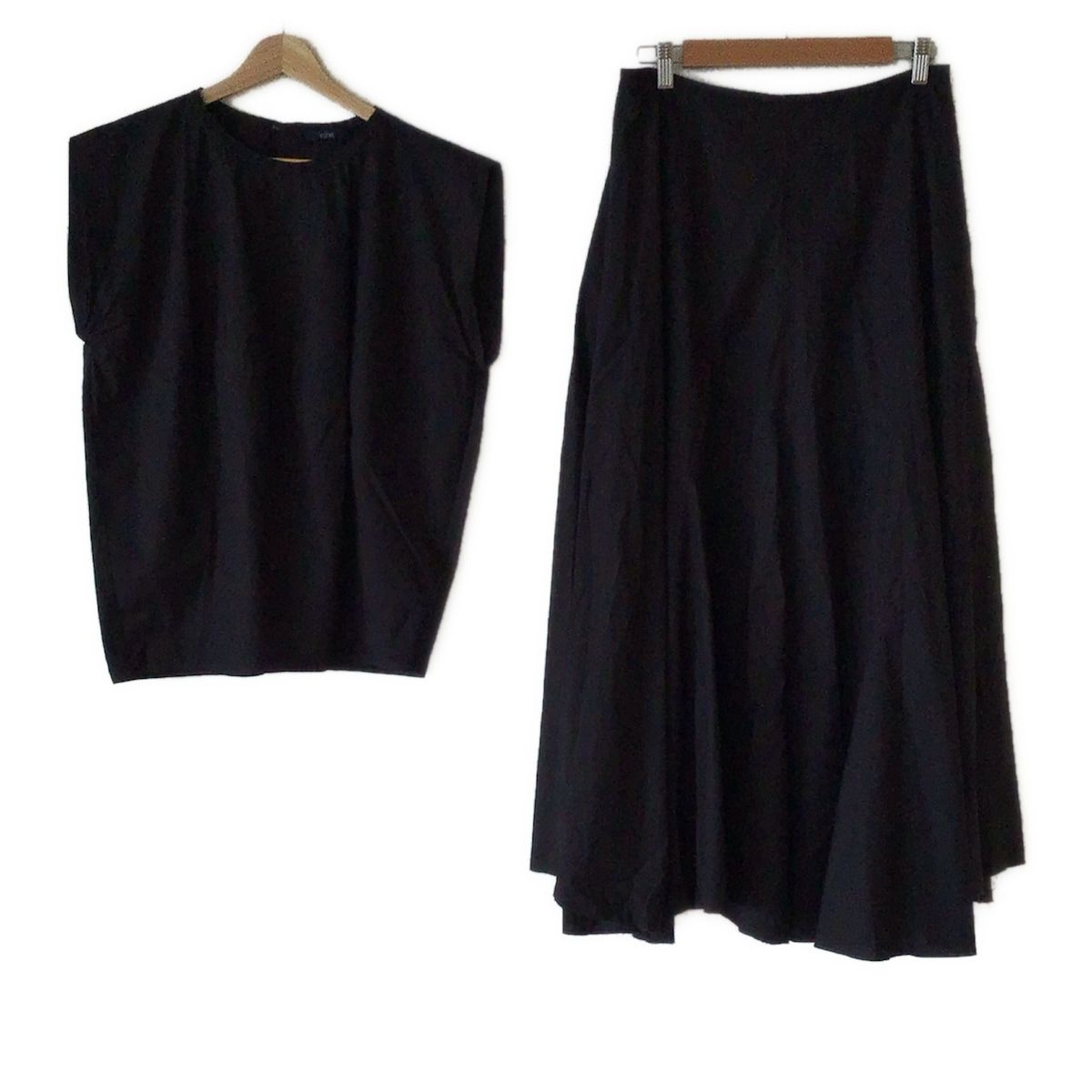 YLEVE イレーヴ スカートセットアップ レディース - 黒