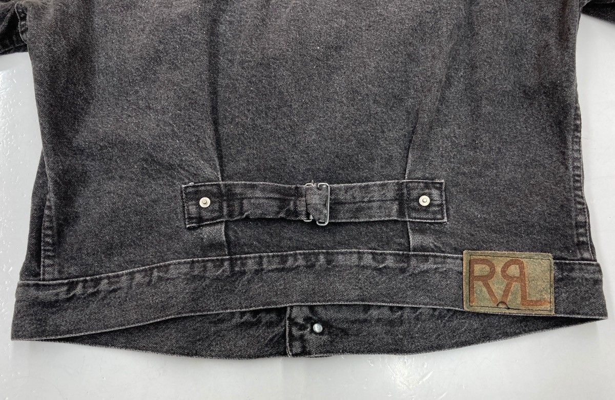 ダブルアールエル RRL 90s 90年代 三ツ星 先染め ブラックデニム