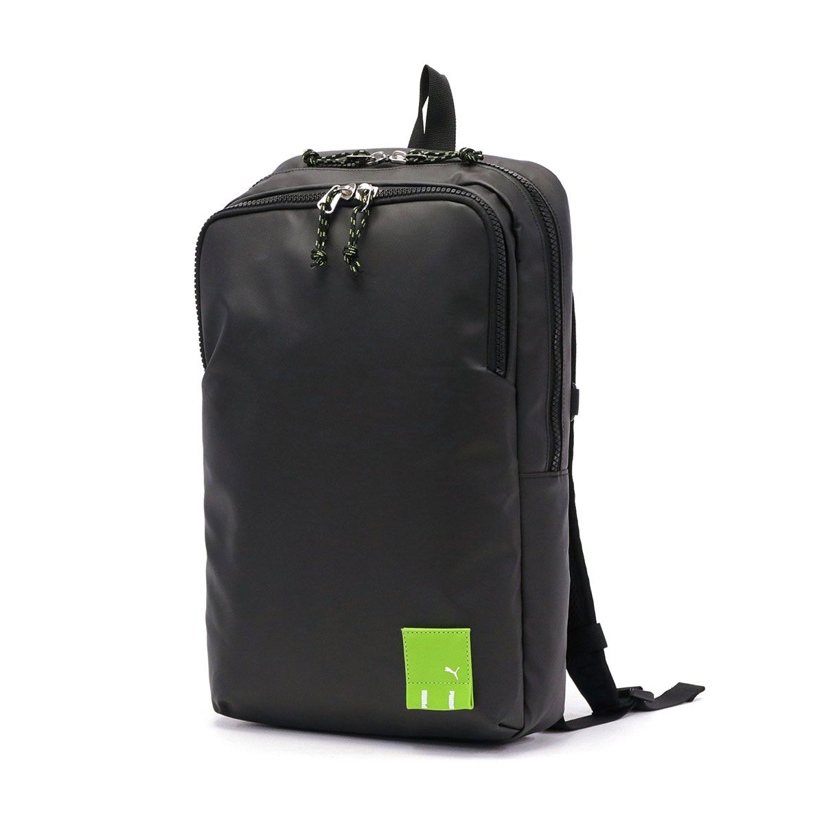 プーマ リュック PUMA デュエル 14L A4 PC 2層 バックパック リュックサック 通学 撥水 軽量 中学生 高校生 メンズ レディース J20182 ライトグリーン(41)