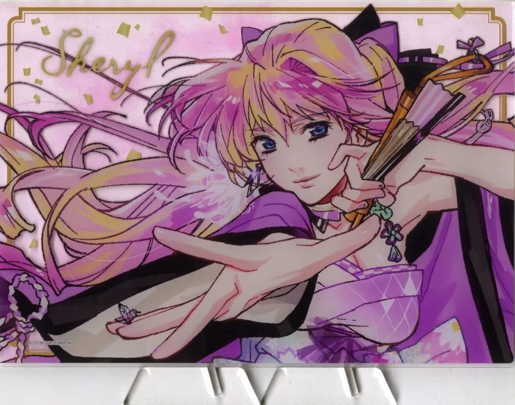 マクロスフェスティバル ガラポンA賞 シェリルアクリルパネル 超時空フェスティバル ガラポン マクロスF アクリルボード シェリル