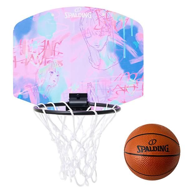 藍にいな Ai Nina プレイ バスケットゴール マイクロミニボード 79-042J SPALDING アイニイナ 壁掛け室内用 バスケ バスケゴール スポルディング 正規品