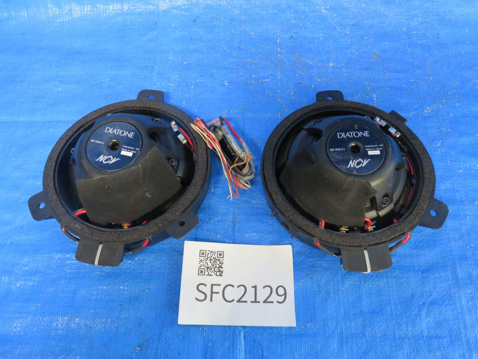 SFC2129 作動ok ダイアトーン ドアスピーカー 左右セット DIATONE WF-G50-FJ BRIGHTFACE_UK